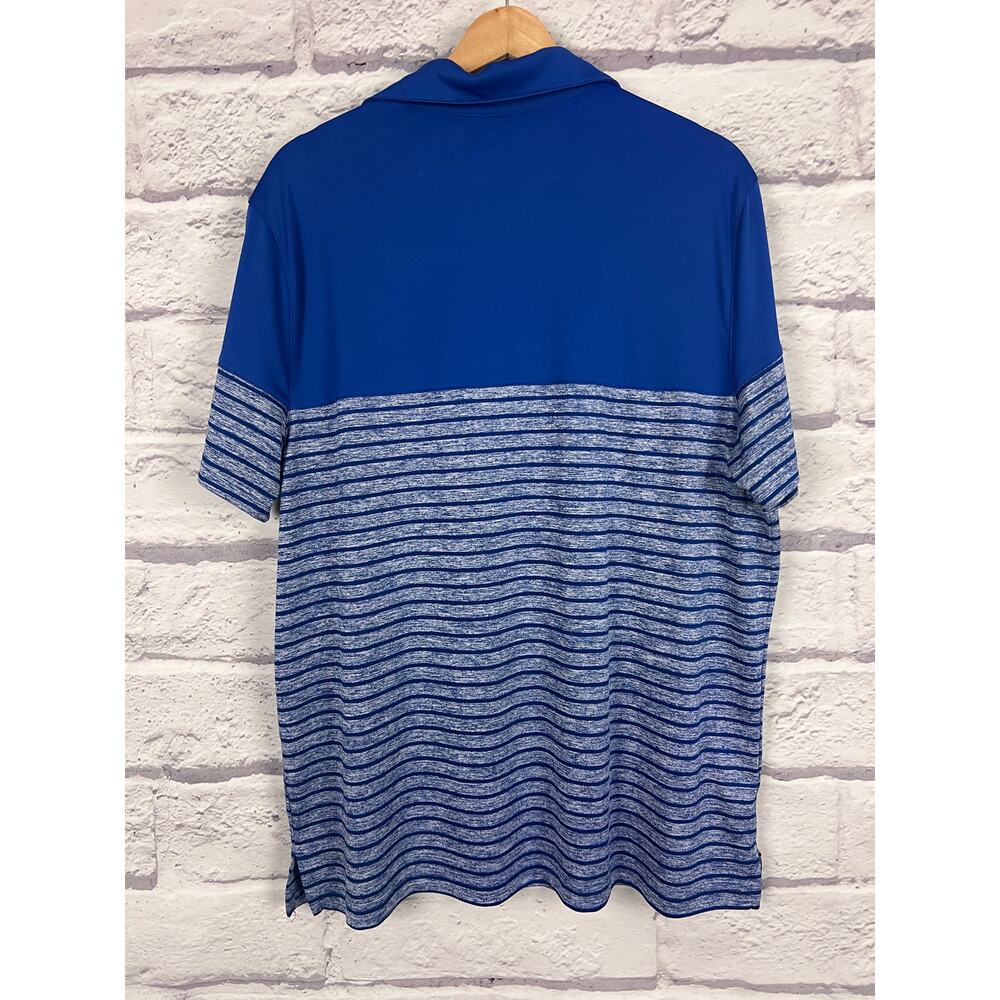 Fanatics‎ Mens XL Florida Gators Collegiate Athleisure Golf Striped Polo Shirt - Picture 4 of 10